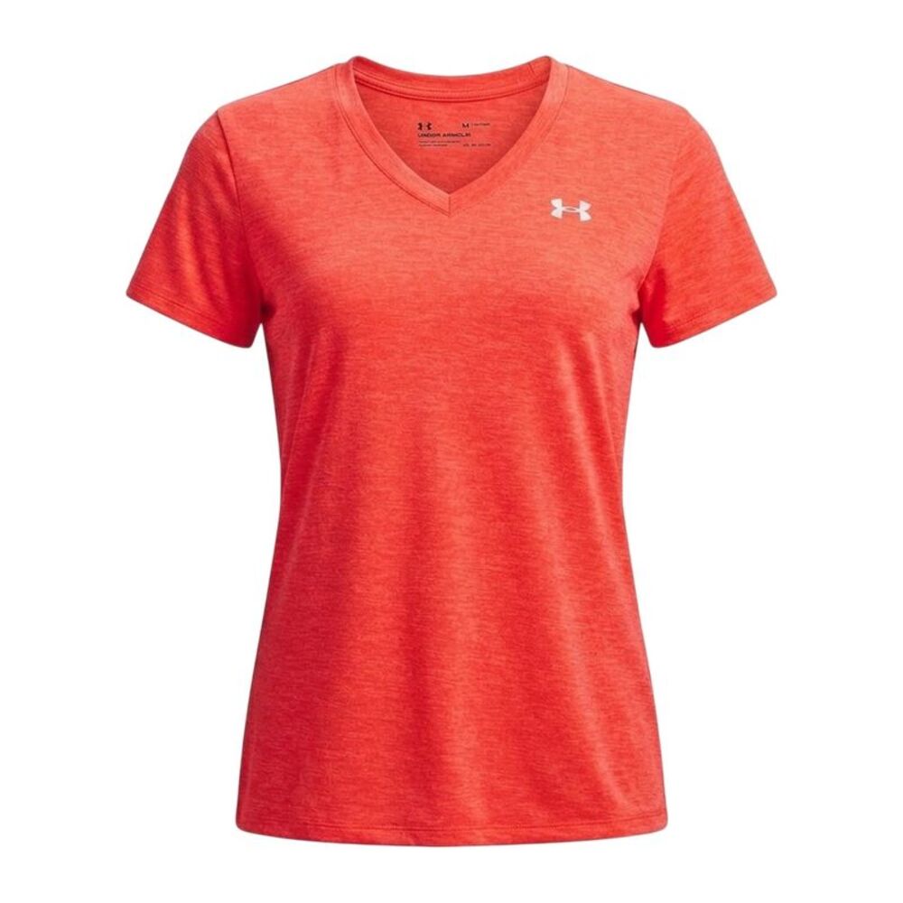 Under Armour Womens/Ladies V Neck / Red/White